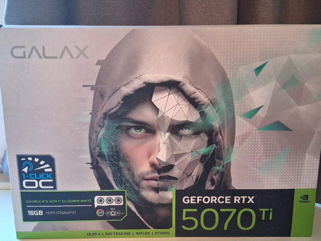 galax GeForce RTX 5070 Ti Ex Gamer White oc d7 16GB, GPU, Computers en Software, Videokaarten, Overige soorten, Ophalen of Verzenden