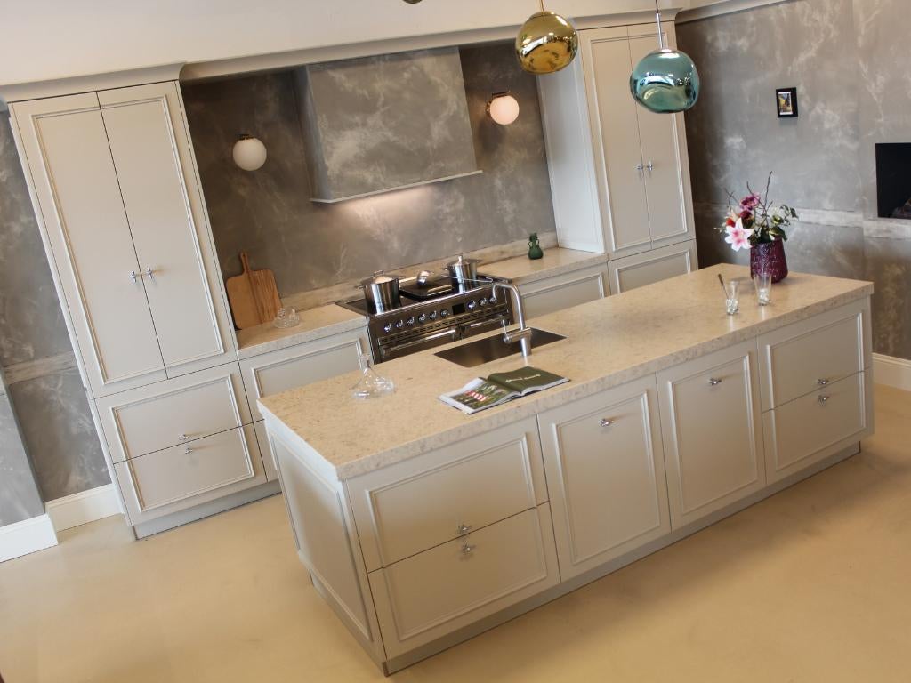 MB-4 Luxe landelijke designkeuken met eiland, Ophalen, Info@pronorm.de, Overige typen, Nieuw