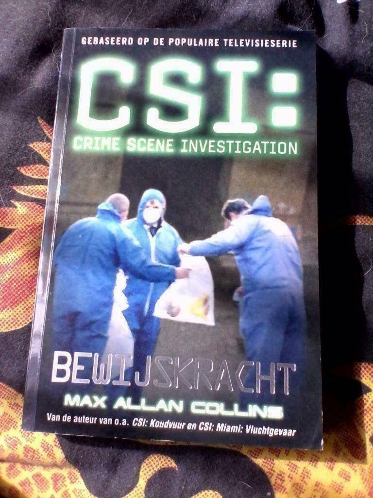 boeken van csi sc, Boeken, Detectives, Ophalen, Zo goed als nieuw, Diverse auteurs, Tv-bewerking