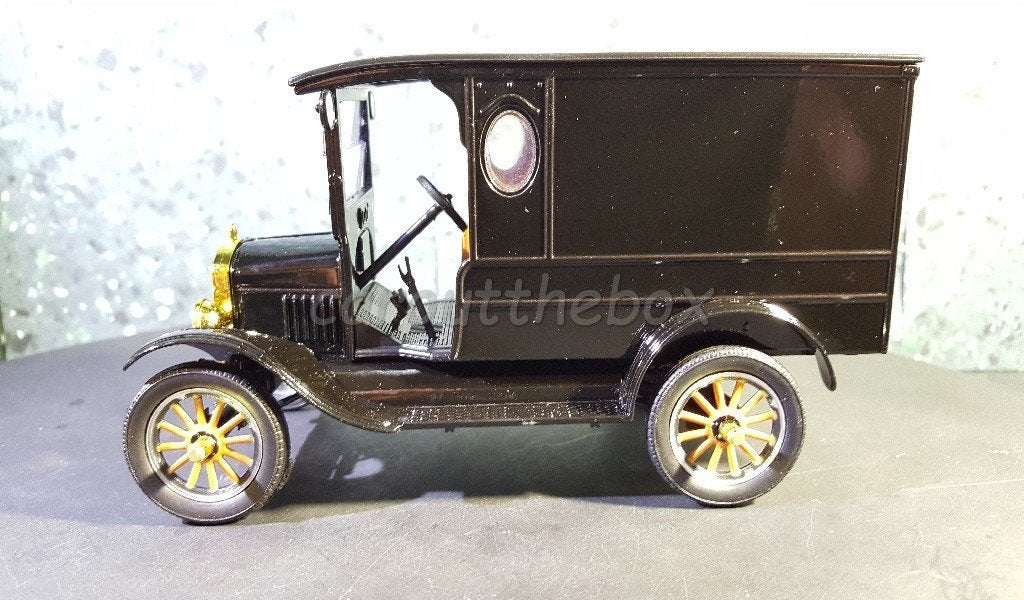 Ford Model T Paddy Wagon zwart 1:24 Motormax, Hobby en Vrije tijd, Modelauto's | 1:24, Verzenden, Nieuw, Auto, Motormax