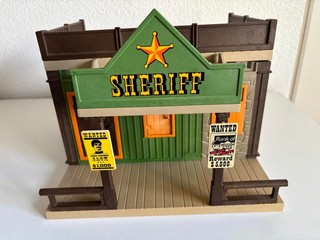 Playmobil 7378 Western Sheriff's Office, Kinderen en Baby's, Speelgoed | Playmobil, Ophalen of Verzenden, Gebruikt, Complete set