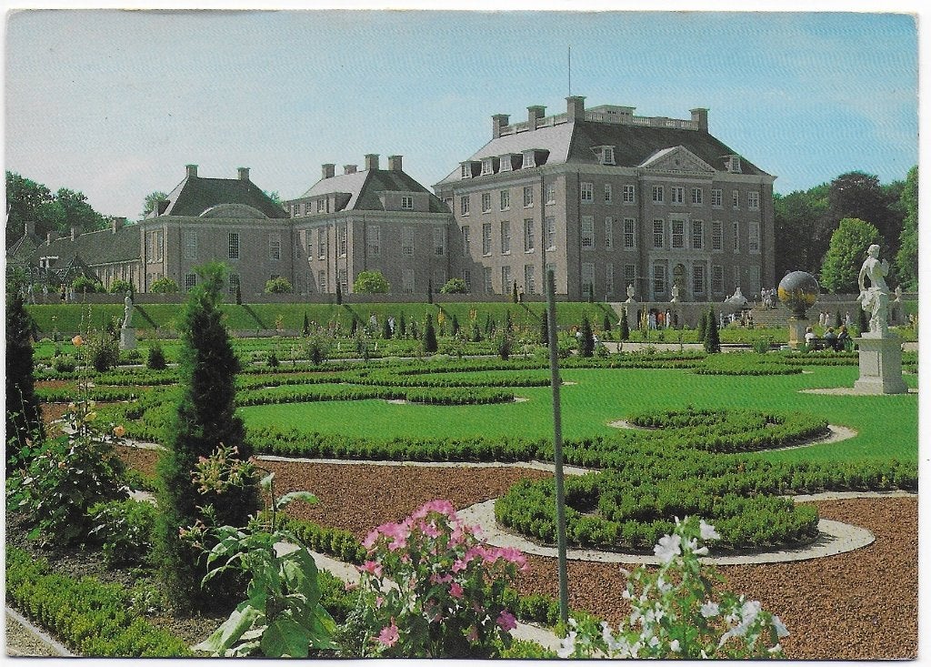 Apeldoorn Paleis het Loo Gelopen Ansichtkaart (B 4927, Ophalen of Verzenden, Voor 1920, Gelopen, Gelderland