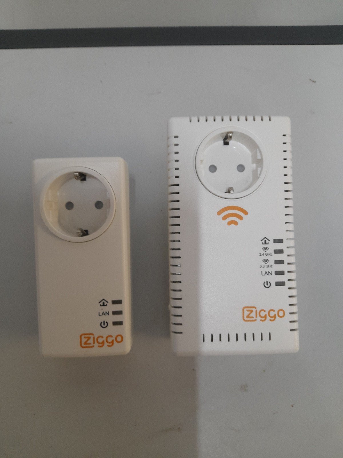 Ziggo WiFi-versterker Powerline verbindingsset PG-9072LG-ZG, Ophalen of Verzenden, Gebruikt, Ziggo