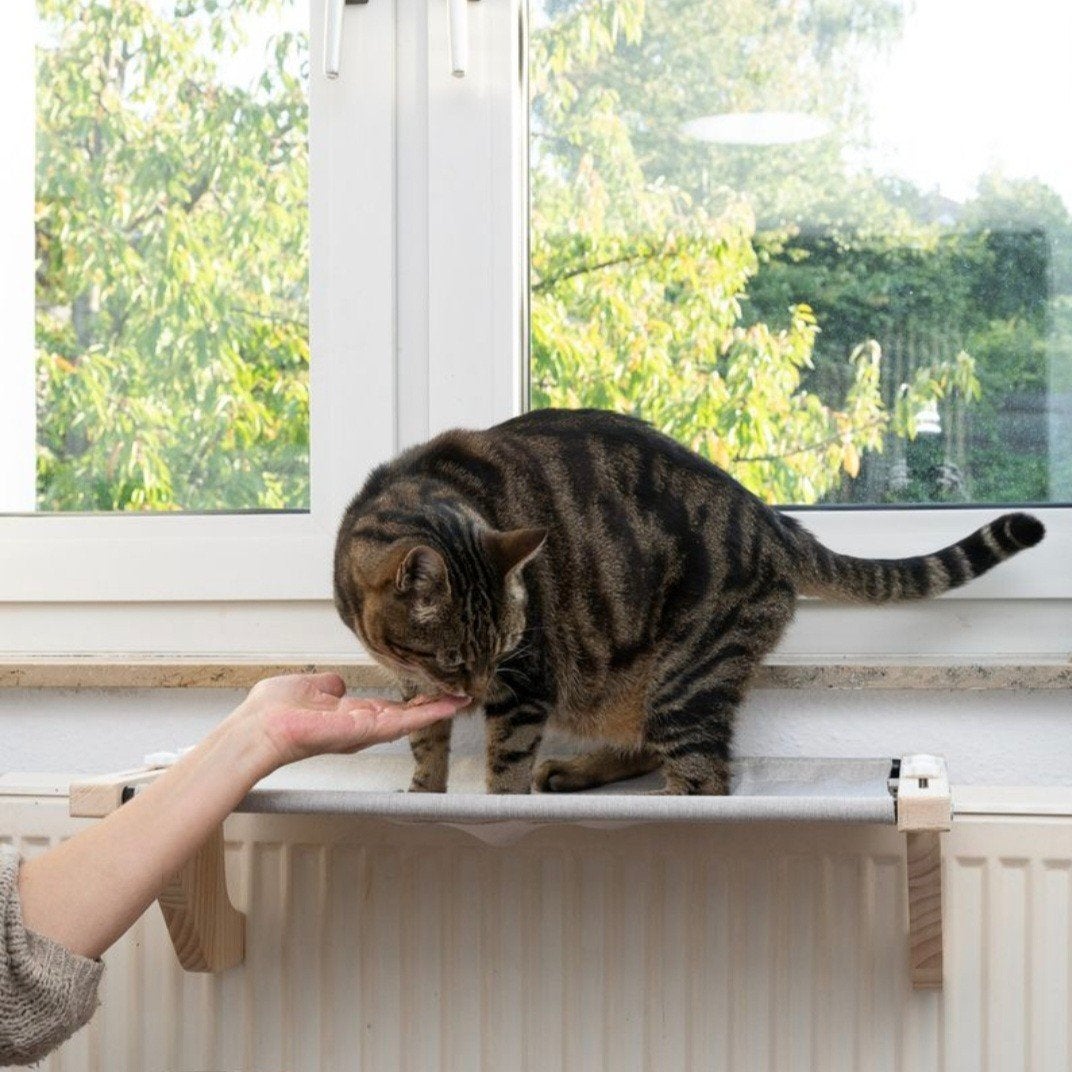 Modern Living kattenhangmat voor aan de radiator - Nieuw, Ophalen of Verzenden, Nieuw, Pluche