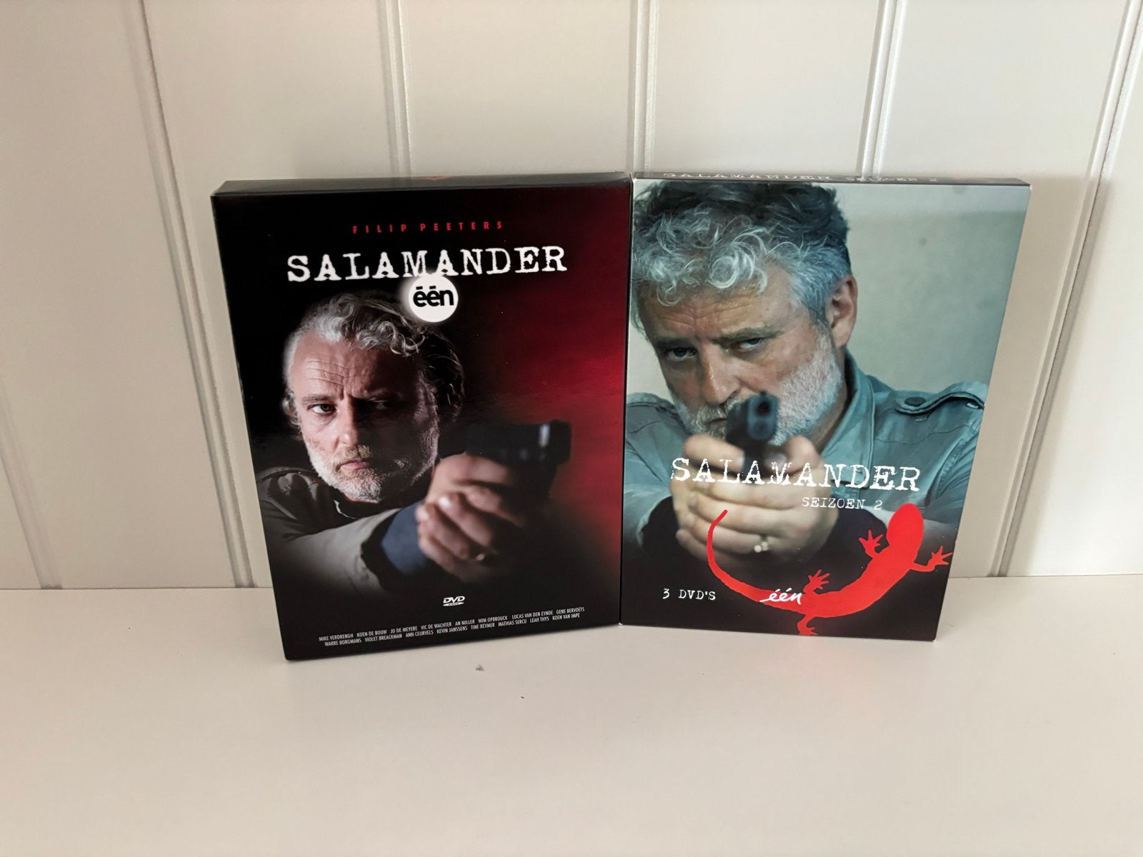 Salamander complete serie, seizoen 1 & 2, Cd's en Dvd's, Misdaad, Nederlands, Seizoen 1, Zo goed als nieuw
