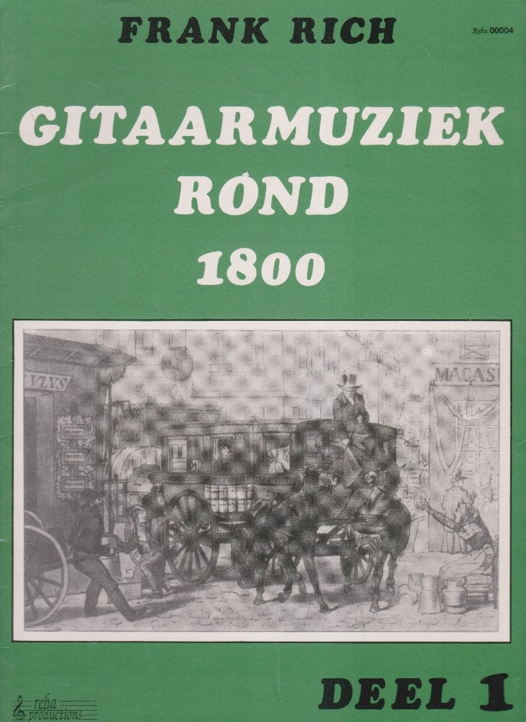 FRANK RICH - GITAARMUZIEK ROND 1800 - DEEL 1, Ophalen of Verzenden, Artiest of Componist, Populair, Gitaar