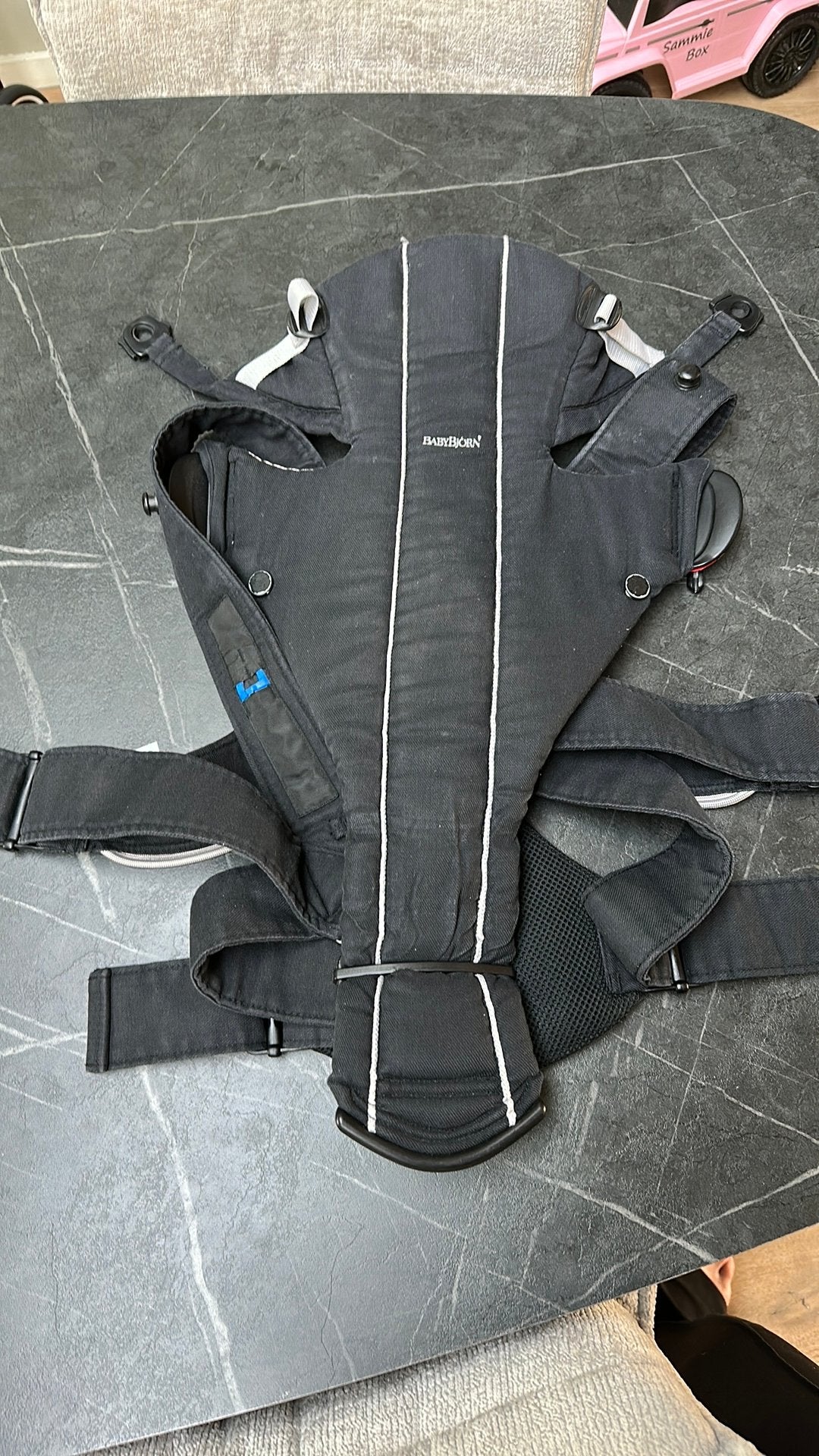 BabyBjorn draagzak vanaf begin, Ophalen of Verzenden, Gebruikt, Draagzak, Baby Björn