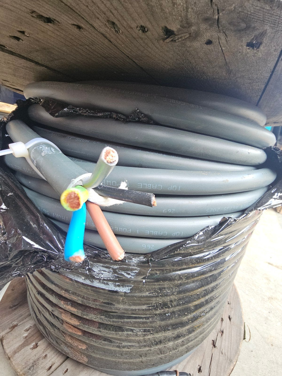 43 meter 5g16 soepel, Doe-het-zelf en Verbouw, Ophalen of Verzenden, Nieuw, Kabel of Snoer