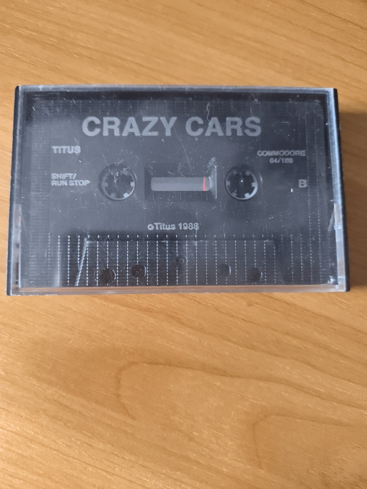 Crazy Cars Commodore 64/128 Cassette - Retro Racegame, Gebruikt, 1 speler, Racen en Vliegen, Ophalen of Verzenden