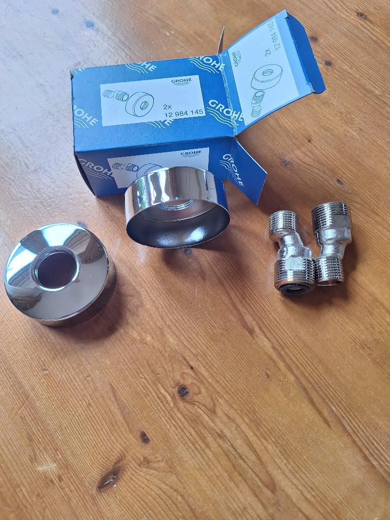 grohe  rozetset, Ophalen, Nieuw, Chroom, Douche