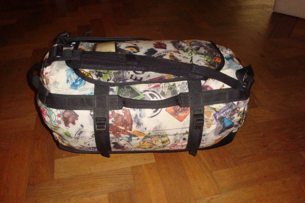 The North Face base camp duffel S, limited edition bergsport, 40 tot 60 cm, 30 cm of meer, Gebruikt, Overige kleuren