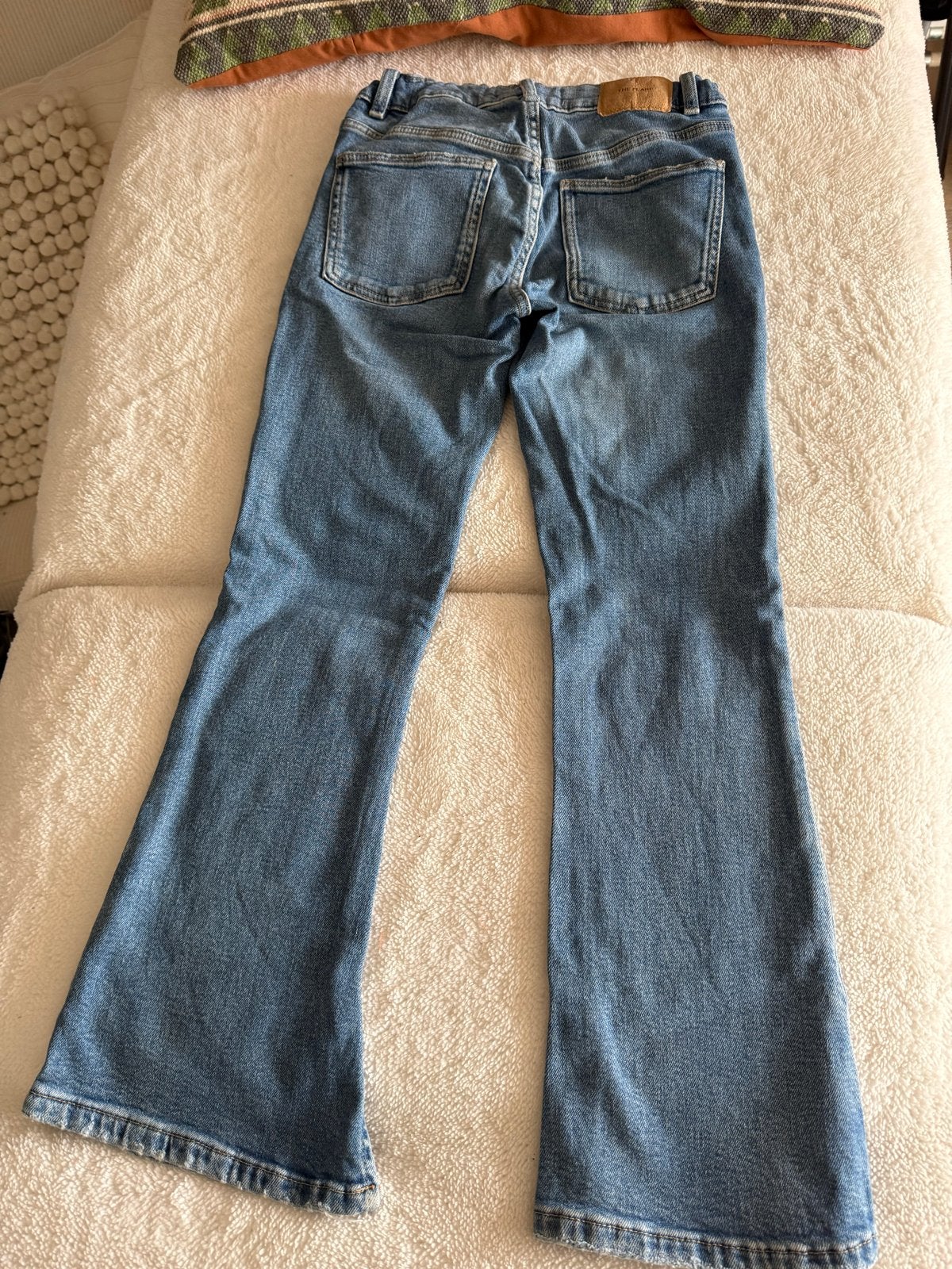 Zara flared jeans maat 140 zgan, Ophalen of Verzenden, Zo goed als nieuw, Meisje, Broek