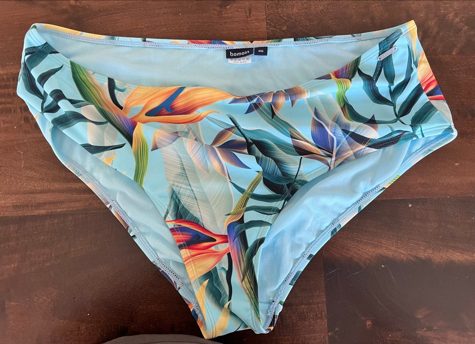 Bomain Badpak Maat 46 - Tropische Print, Kleding | Dames, Badmode en Zwemkleding, Ophalen of Verzenden, Zo goed als nieuw, Meerkleurig