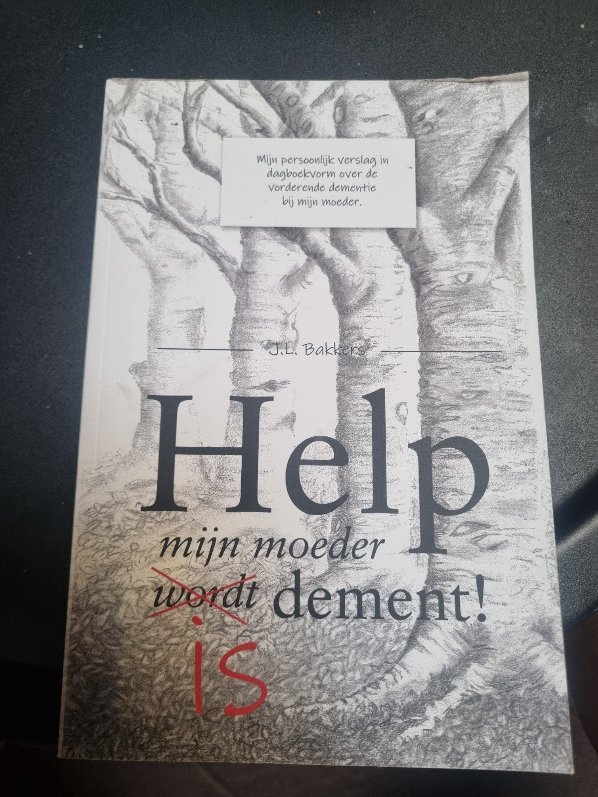 Help mijn moeder is dement! - J.L. Bakkers (prima staat), Ophalen of Verzenden, Zo goed als nieuw, J.L. Bakkers, Nederland
