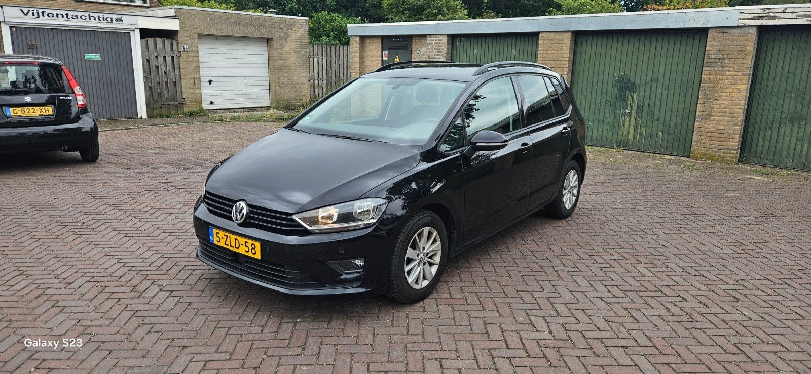 Volkswagen Golf Sportsvan 1.6 TDI 81KW 7-DSG 2014 Zwart, Auto's, Volkswagen, 4 cilinders, Zwart, Golf Sportsvan, Diesel