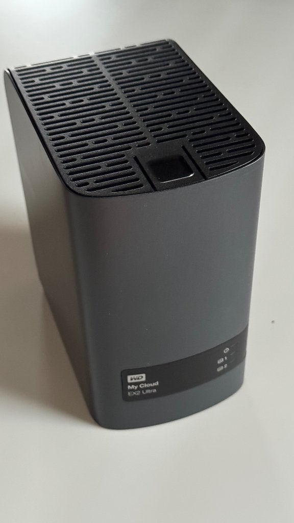 WD My Cloud EX2 Ultra NAS 4TB Zwart, Ophalen, Zo goed als nieuw
