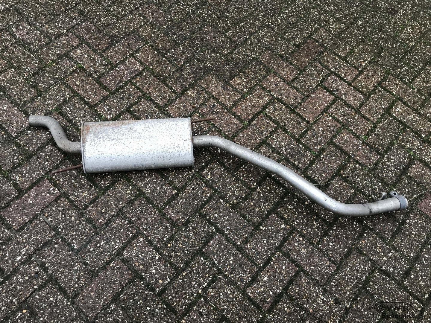 Volkswagen Transporter VW T4 uitlaat achterpijp eindpijp dem, Gebruikt, -, Volkswagen, -