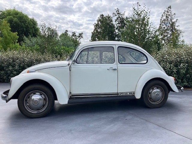 Volkswagen Kever 1971 Wit, Auto's, Beetle (Kever), Wit, Origineel Nederlands, Handgeschakeld