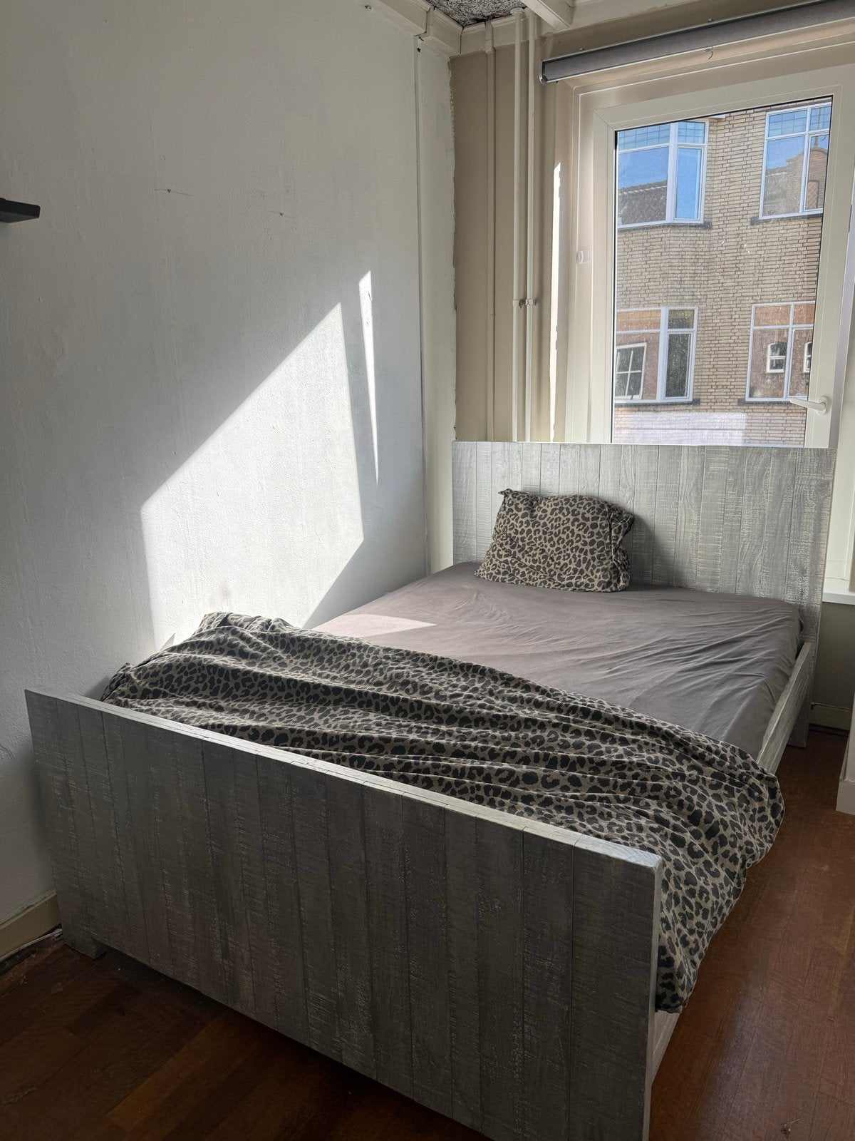Twee persoonsbed 140x200 - Gratis afhalen, Ophalen, Gebruikt, Tweepersoons, 140 cm