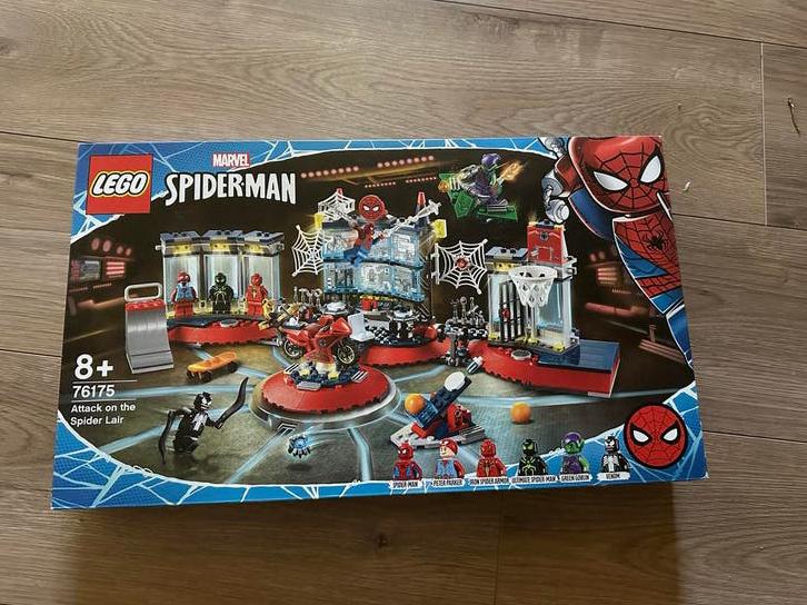 LEGO Spider-Man 76175 Aanval op het Spider-Lair, Ophalen of Verzenden, Nieuw, Ongeopend/sealed, Lego