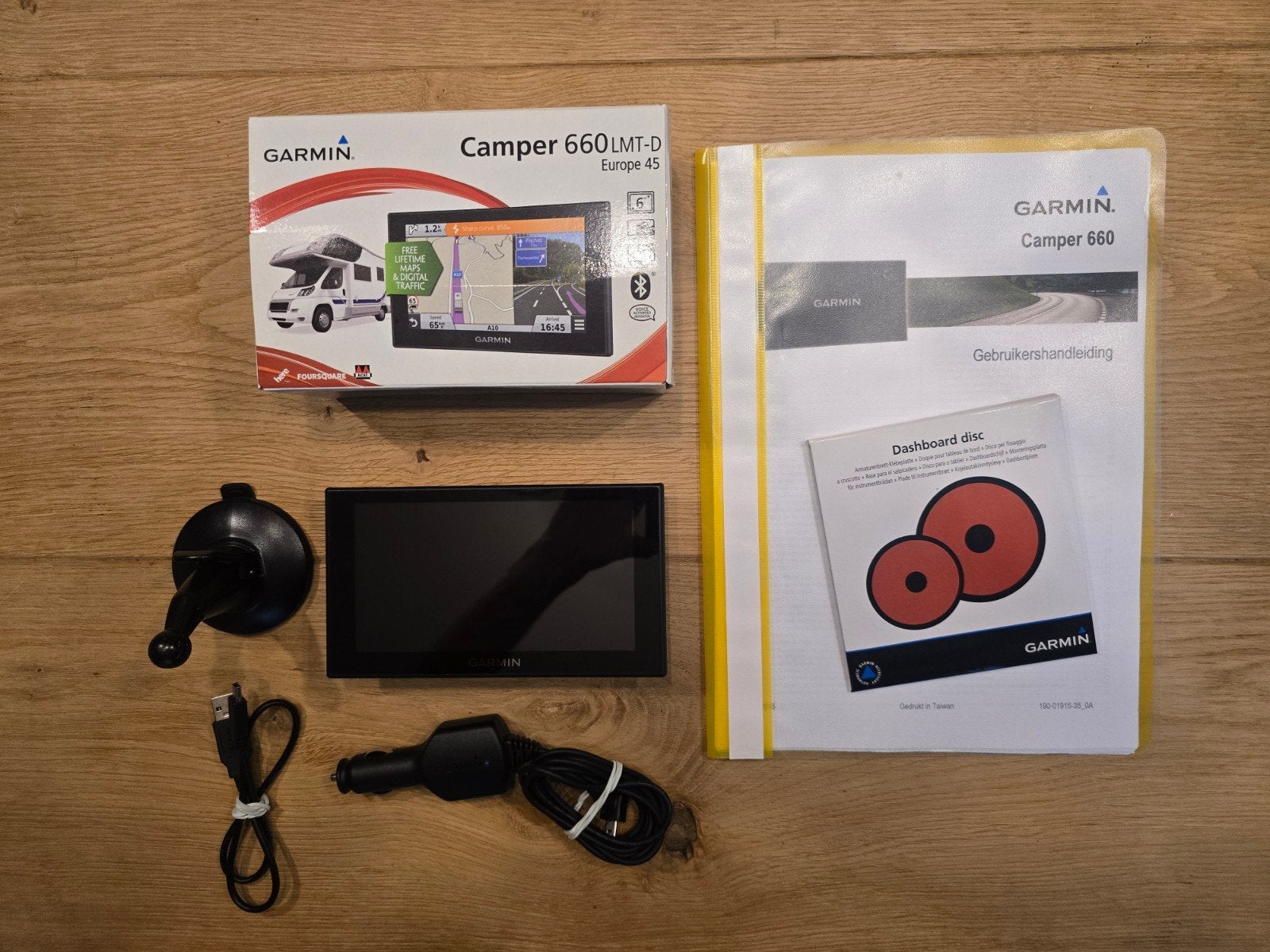 Garmin Camper 660 LMT-D Navigatiesysteem, Ophalen, Zo goed als nieuw