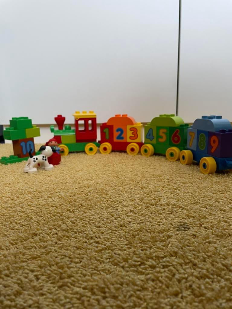 Duplo cijfertrein 10558, Verzamelen, Ophalen of Verzenden, Zo goed als nieuw