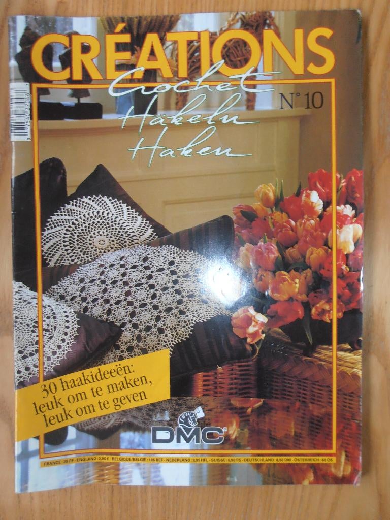 Creations haken DMC 30 haakpatronen, Ophalen of Verzenden, Zo goed als nieuw, Breien en Haken, DMC Créations