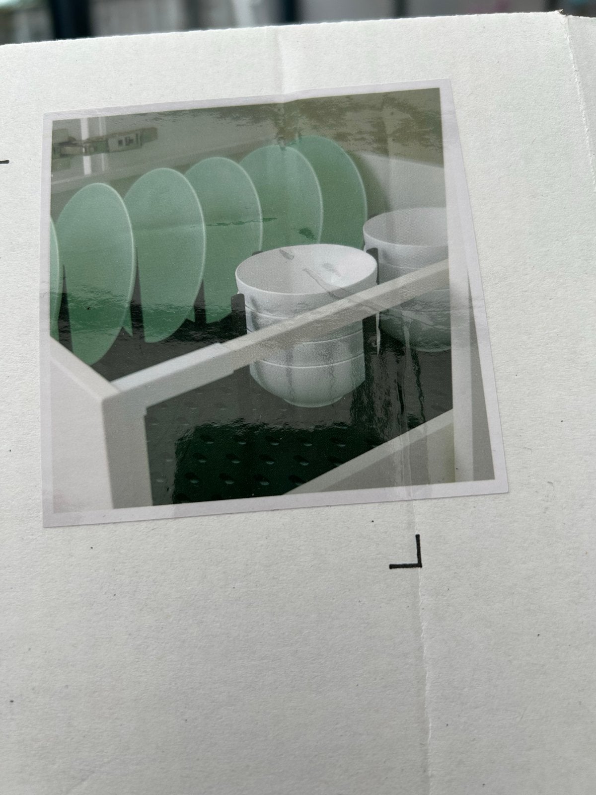 IKEA UPPdatera Bordenrek - Nieuw in doos, Bordenrek, IKEA, Kunststof, Nieuw