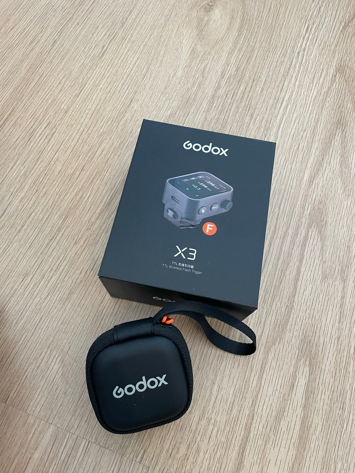 Godox X3 TTL Wireless Flash Trigger voor Fuji systeem, Fujifilm, Ophalen of Verzenden, Zo goed als nieuw, Trigger/ontvanger