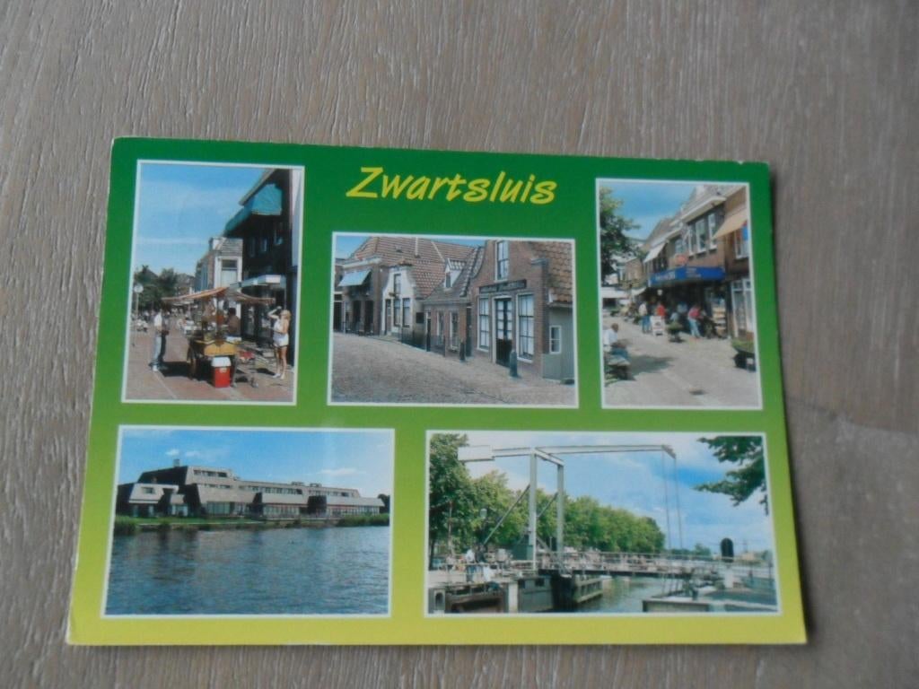 Zwartsluis, brug, DA drogist, Verzenden, 1960 tot 1980, Gelopen, Noord-Brabant