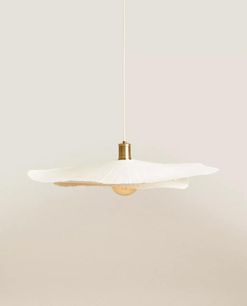 GEZOCHT: zara papier mache hanglamp, Huis en Inrichting, Ophalen of Verzenden, Zo goed als nieuw, Minder dan 50 cm