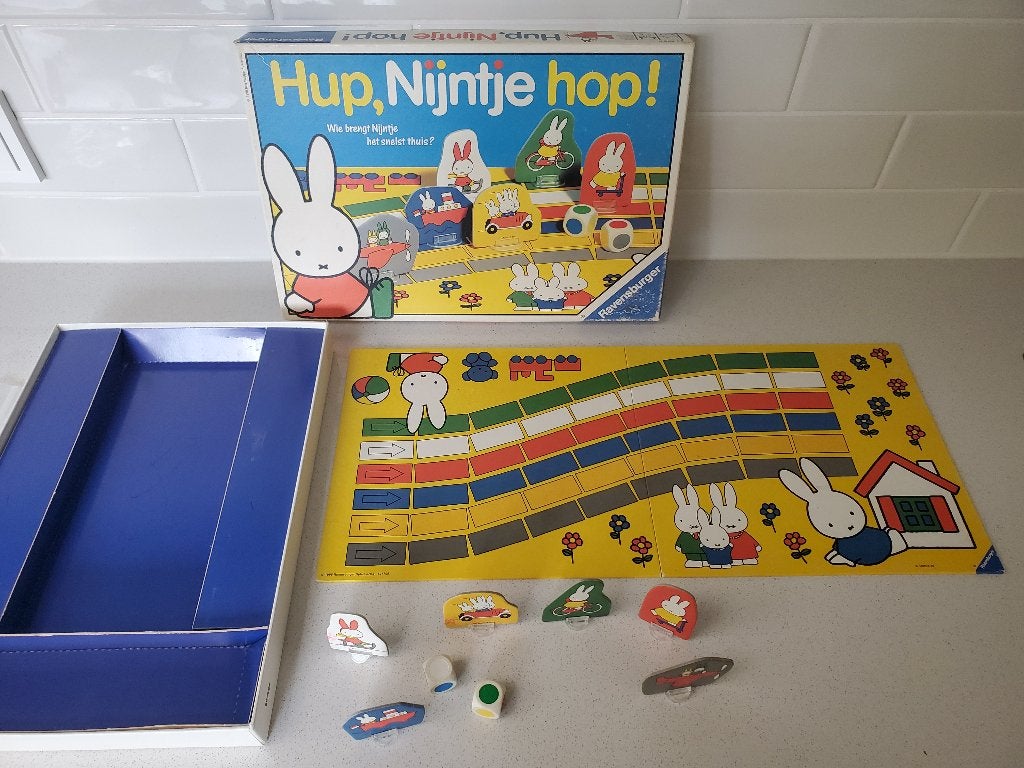 Bordspel Hup, Nijntje hop - Vanaf 3,5 jaar - 2 tot 6 spelers, Een of twee spelers, Ophalen of Verzenden, Gebruikt, Ravensburger