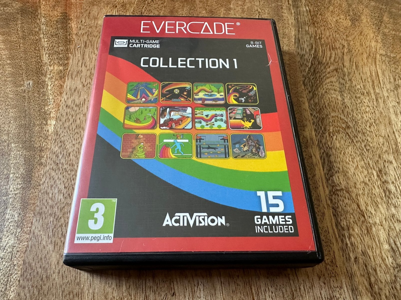 Evercade Activision Collection 1 (Multi-game Cartridge), Spelcomputers en Games, Games | Overige, Gebruikt, Overige genres, 2 spelers