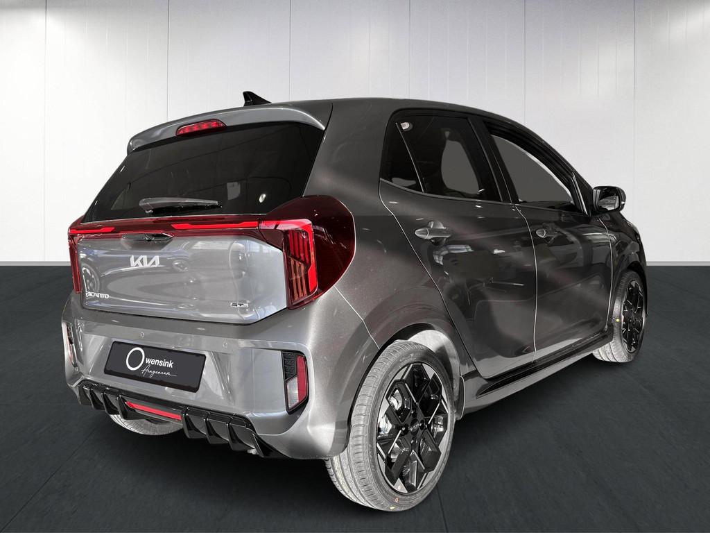 Kia Picanto 1.0 GDi GT-Line AMT | Panoramaschuifdak | Stoelv, Auto's, 4 stoelen, 68 pk, Bedrijf, Nieuw