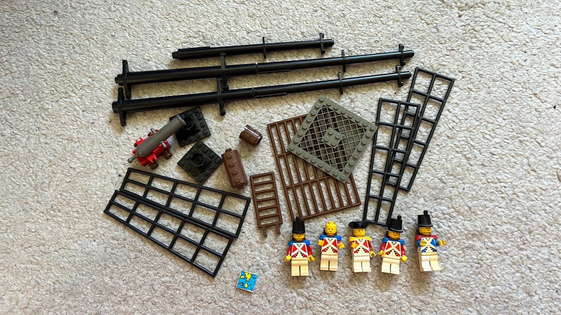 Oude LEGO piraten piratenschip onderdelen, Ophalen of Verzenden, Gebruikt, Lego, Pirates