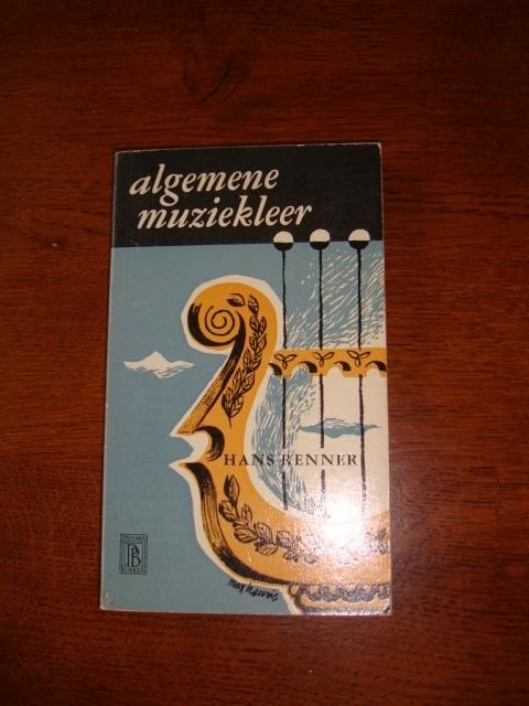 "Algemene Muziekleer" Hans Renner, Boeken, Muziek, Ophalen of Verzenden, Zo goed als nieuw, Algemeen