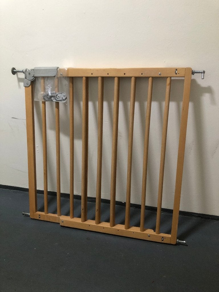 Traphekje hout, Kinderen en Baby's, Traphekjes, Ophalen, 100 tot 115 cm, Zo goed als nieuw, Schroefhekje