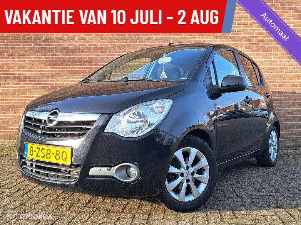 Opel Agila 1.2 Blitz AUTOMAAT/LPG/CRUISE/STOELVW/UNIEK!, Auto's, Opel, Zwart, Origineel Nederlands, Bedrijf, 200 kg