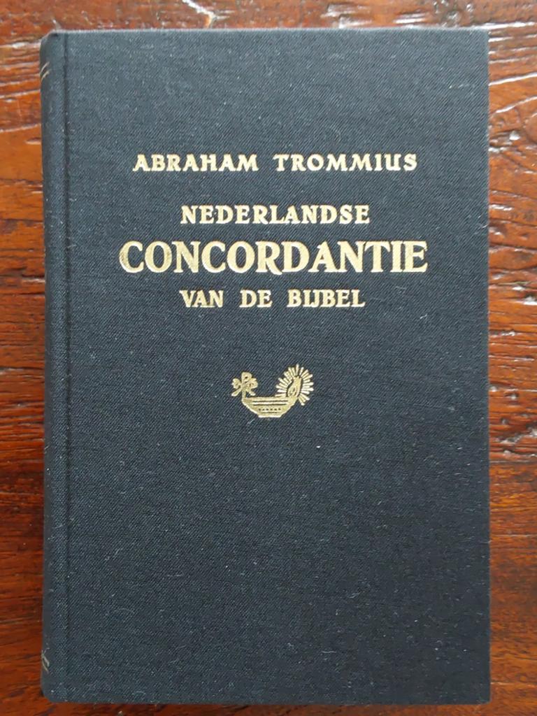 Nederlandse Concordantie van de Bijbel - Abraham Trommius, Ophalen, Zo goed als nieuw
