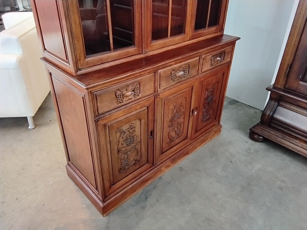 Buffet/wandkast. Klassieke kwaliteit, 495=! Second Life Wga., Ophalen, Kersenhout, 100 tot 150 cm, Zo goed als nieuw