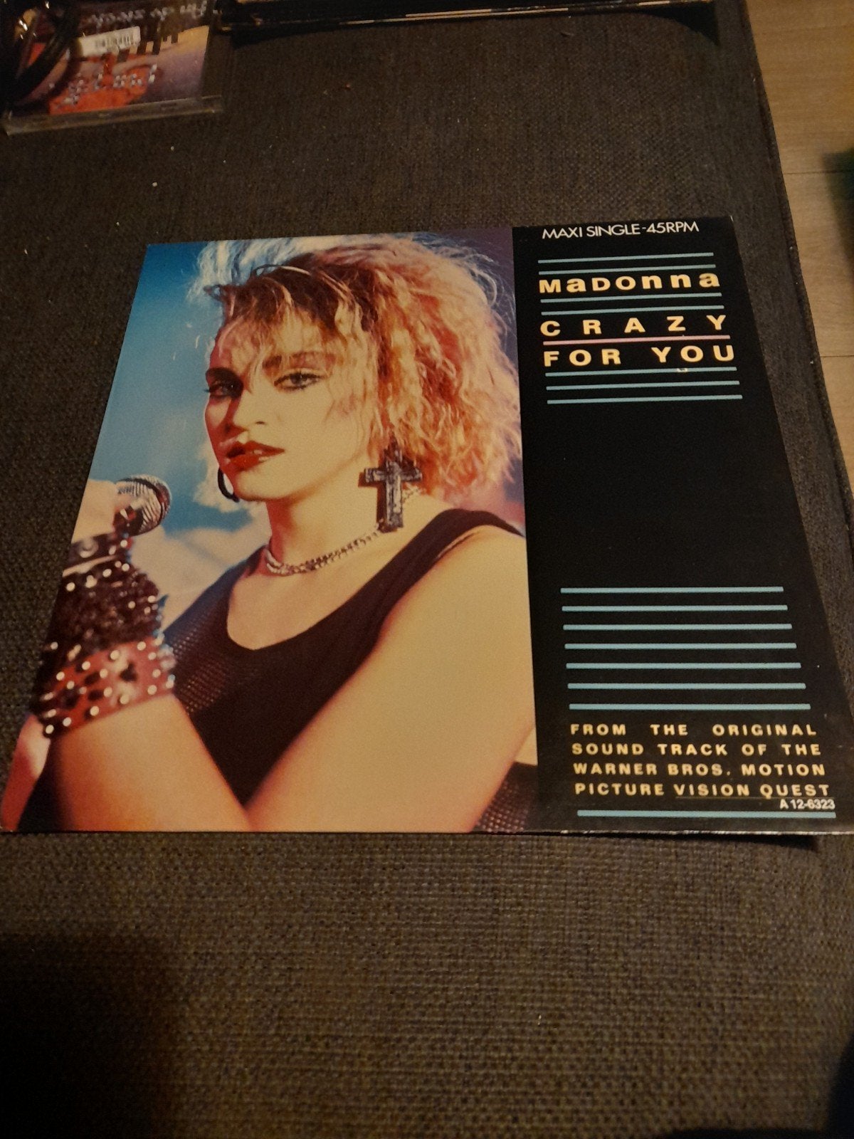 Madonna - Crazy For You (Maxi Single 45RPM), LP, Gebruikt, Verzenden, Pop