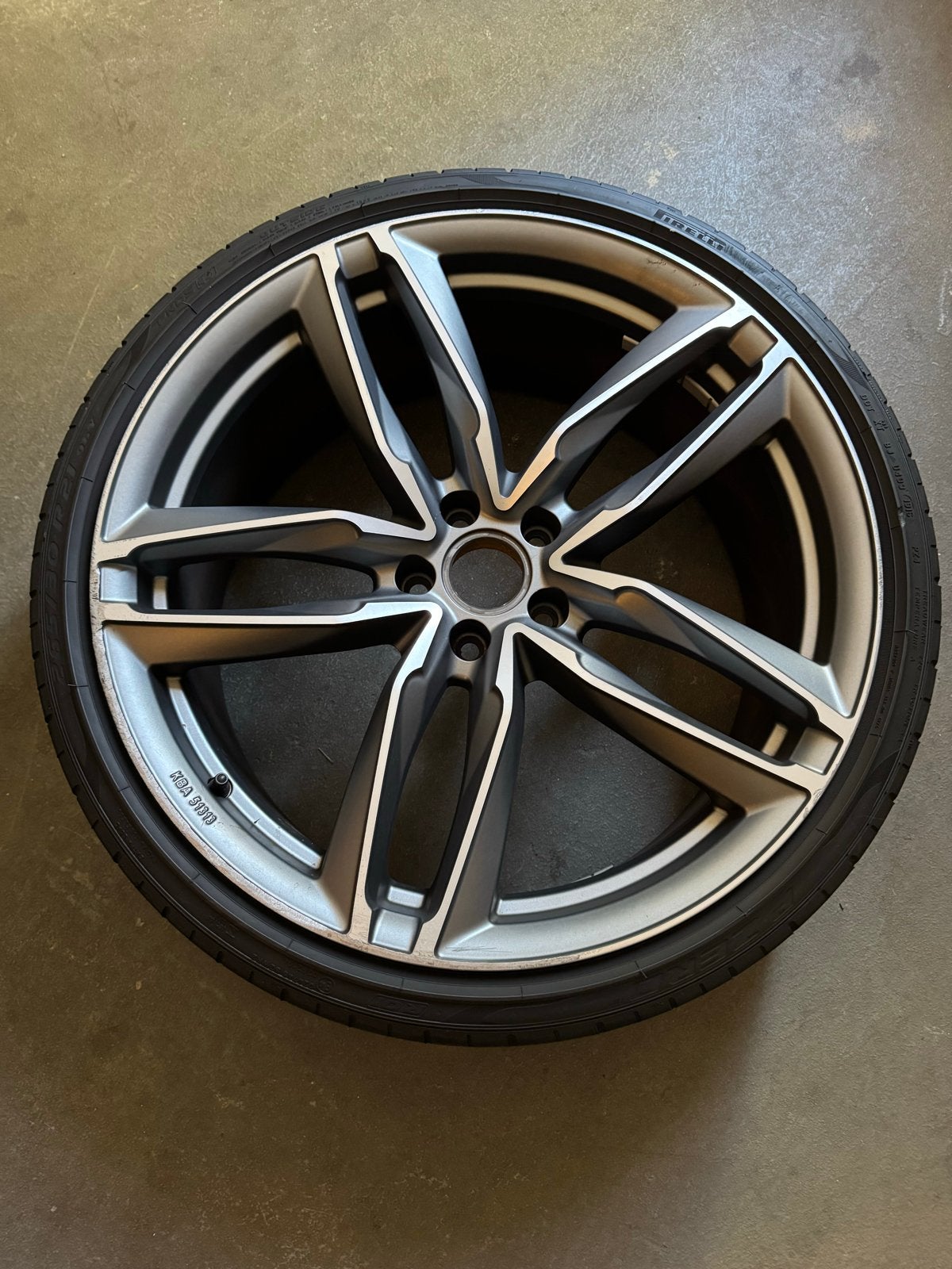 RS6, RS7 Look GMP ATOM 219 21 inch velgen 5x112 ET35, Ophalen, Gebruikt, Velg(en), 265 mm