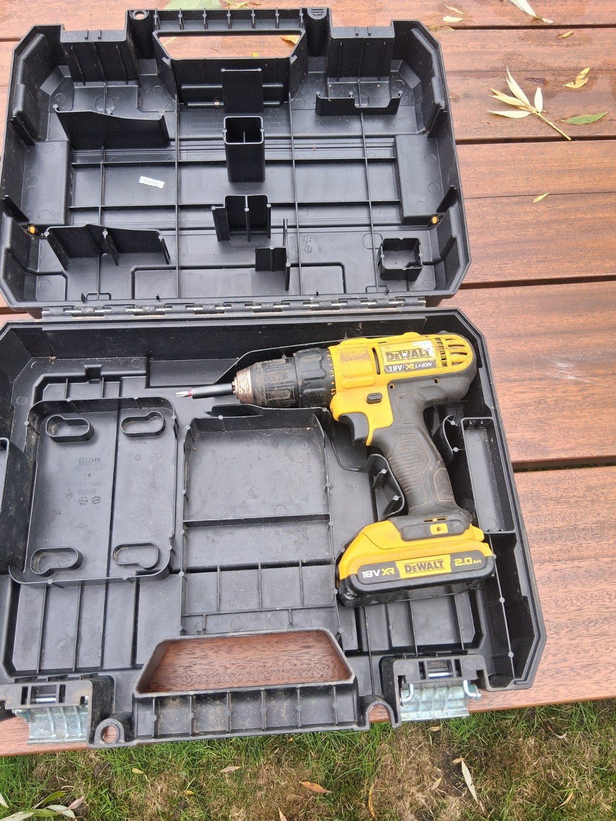 Dewalt schroefmachine incl accu, Ophalen, Gebruikt, Variabele snelheid, Boor- en Schroefmachine