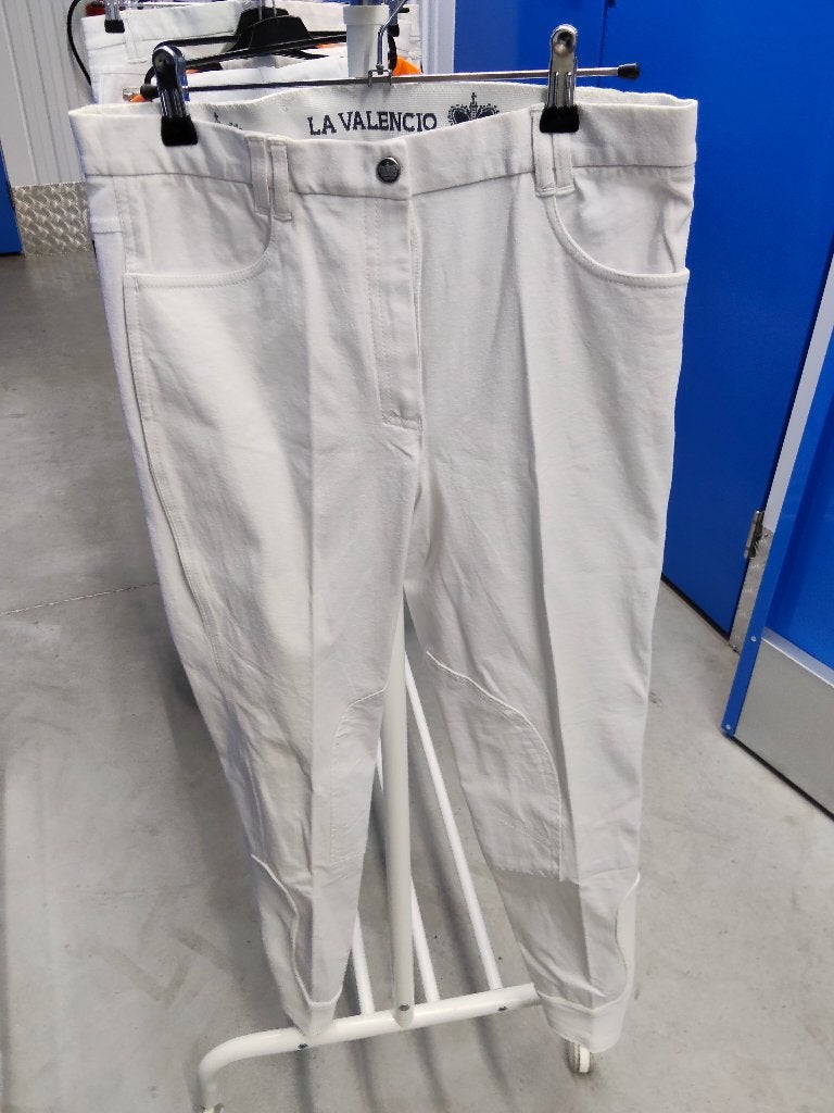 Rijbroek La Valencio wit 44, Dressuur, Nieuw, La Valencio, Onderkleding