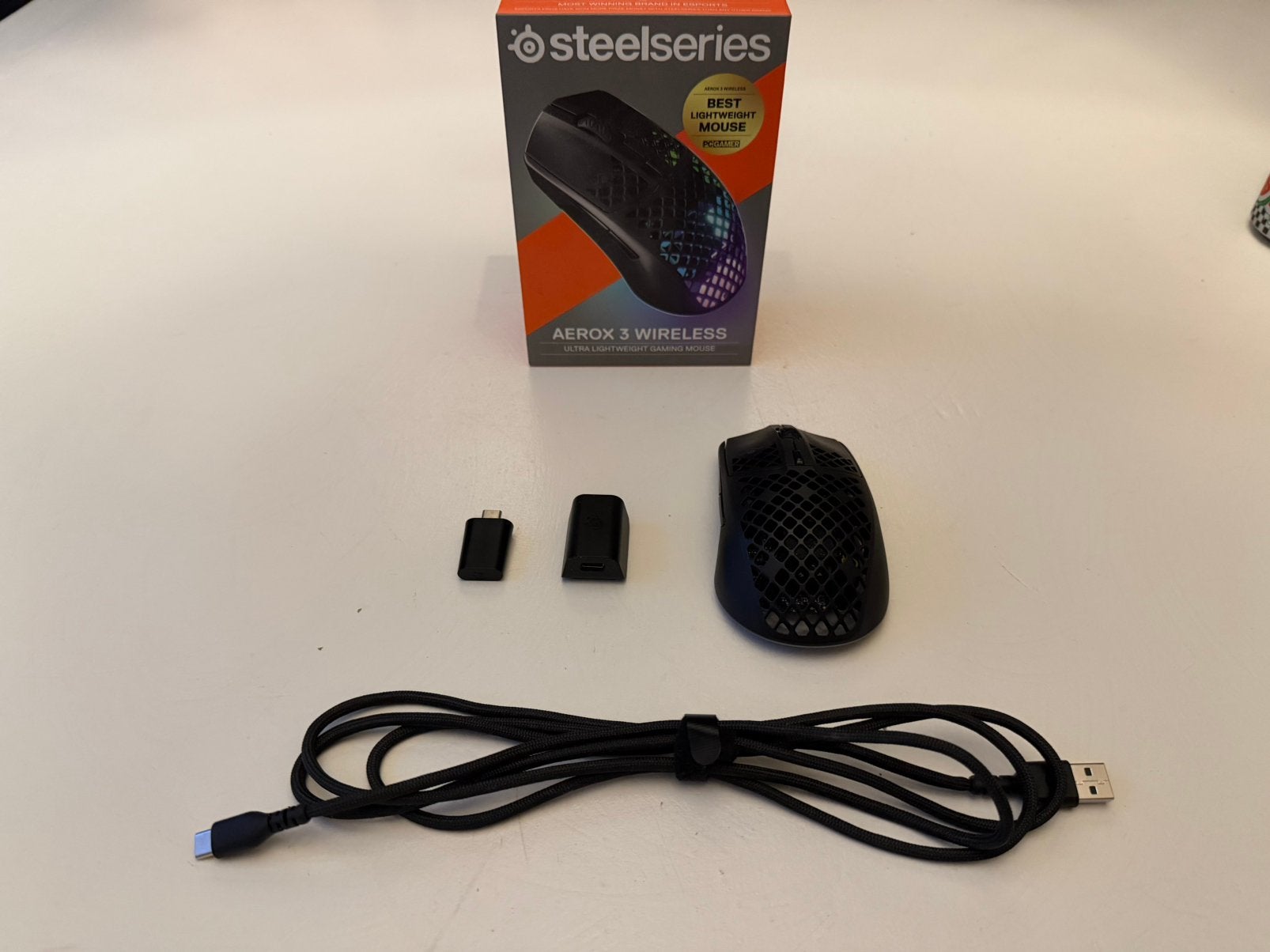 Aerox 3 wireless, Ophalen, Zo goed als nieuw, Gaming muis