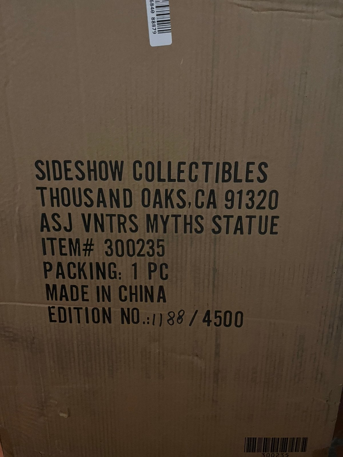 Star Wars Asajj Ventress Mythos Sideshow Ongeopend Nieuw, Verzamelen, Ophalen of Verzenden, Nieuw, Beeldje of Buste