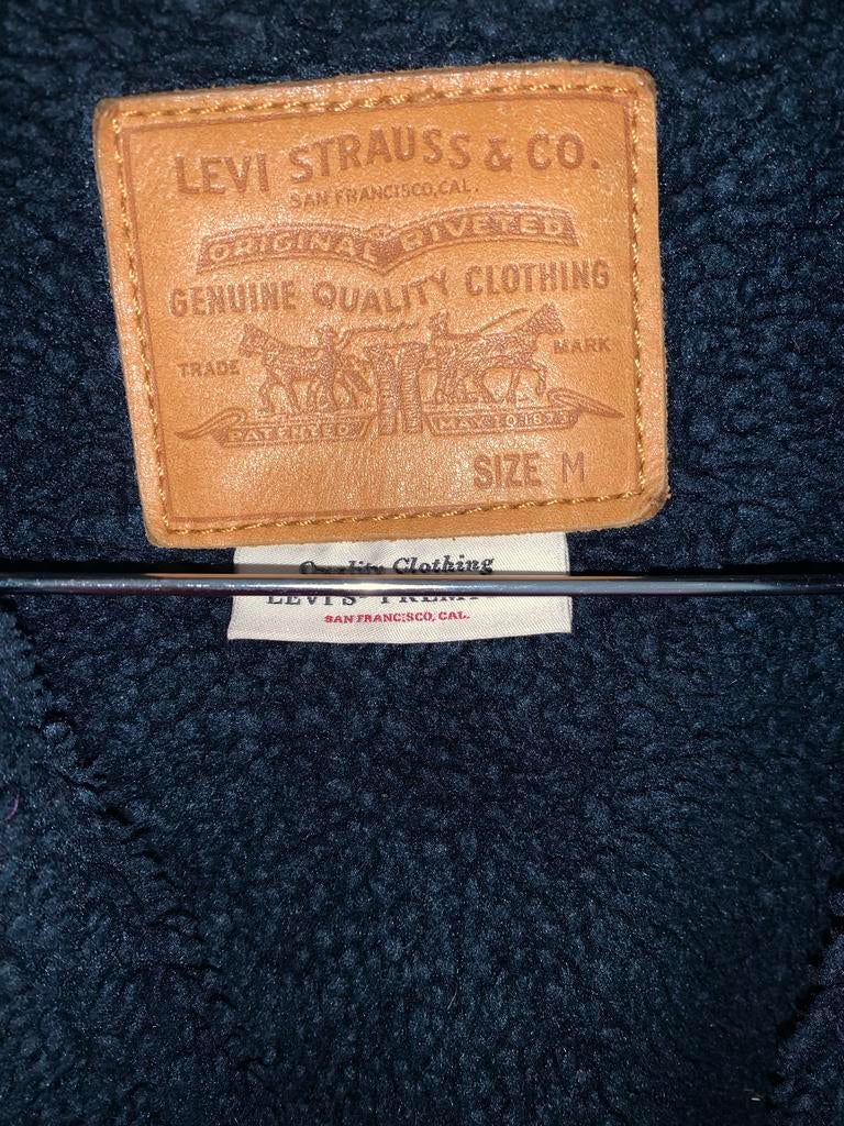 Levi's Teddy Jas - Maat M, Kleding | Heren, Jassen | Winter, Ophalen of Verzenden, Zo goed als nieuw, Maat 48/50 (M)