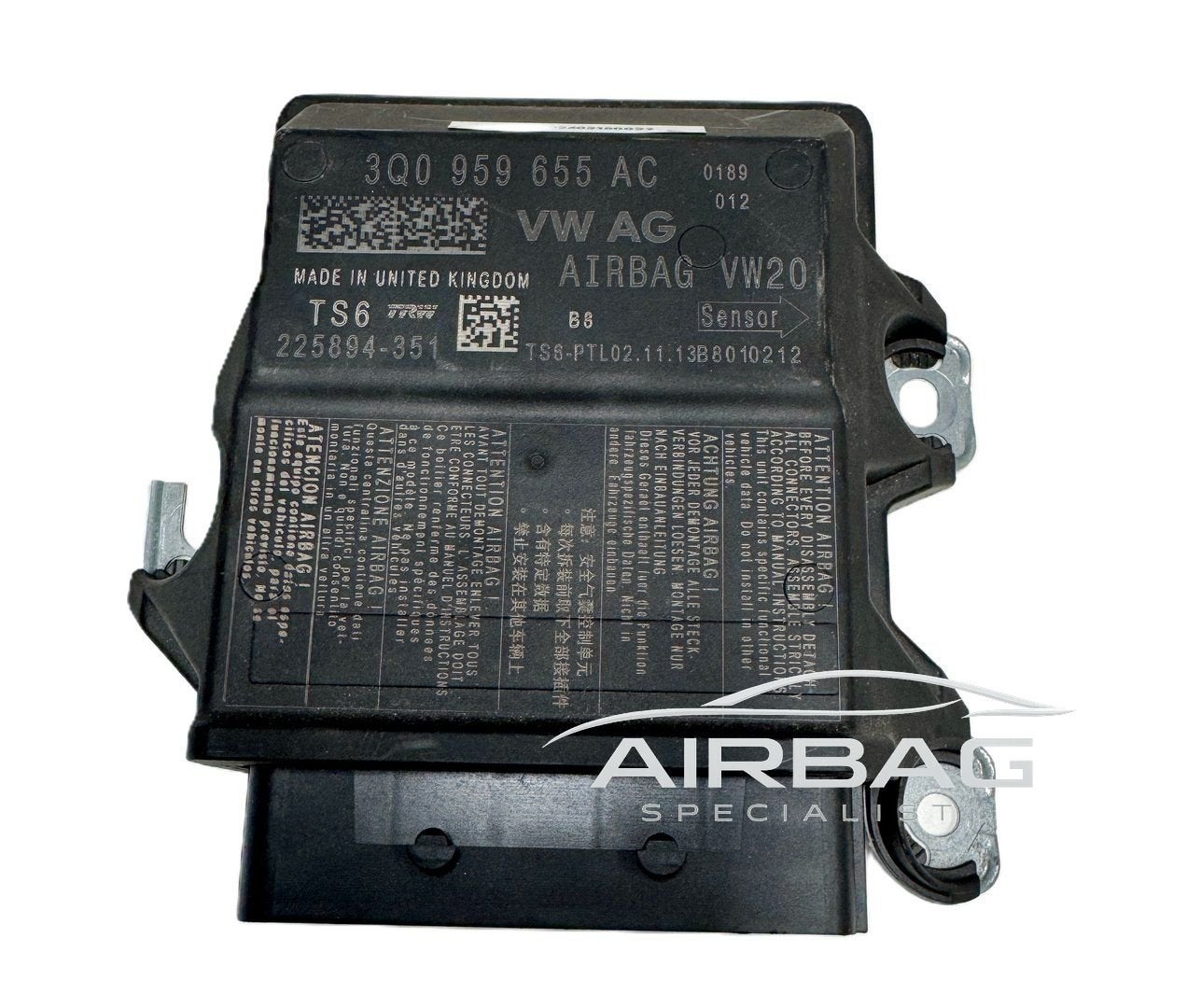 Seat Leon 2013-2019 airbag module srs-module regeleenheid ai, Gebruikt, -, -, Ophalen of Verzenden