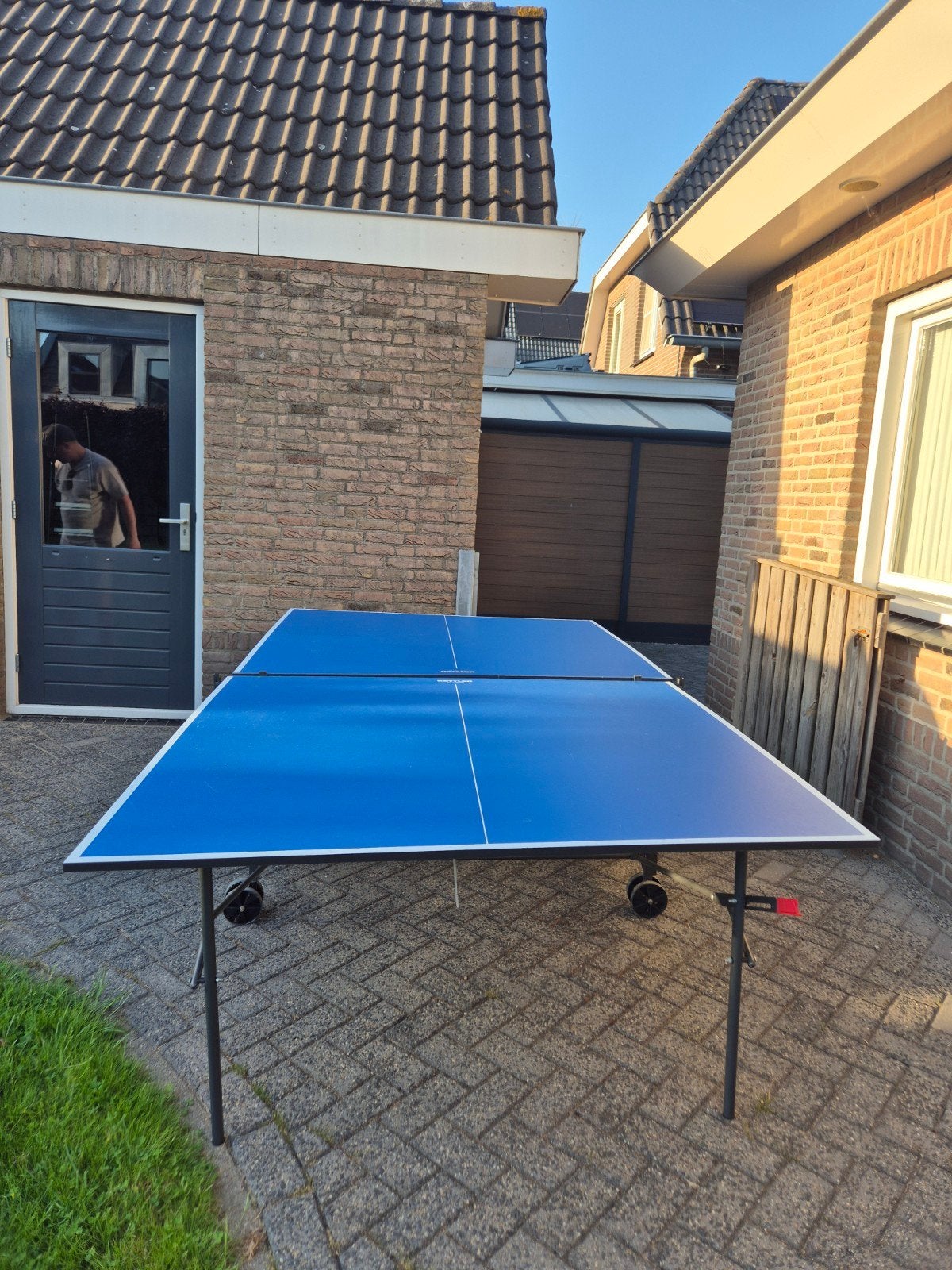 Kettler Tafeltennistafel - Inklapbaar en Verrijdbaar, Ophalen, Gebruikt, Tafel Outdoor, Verrijdbaar