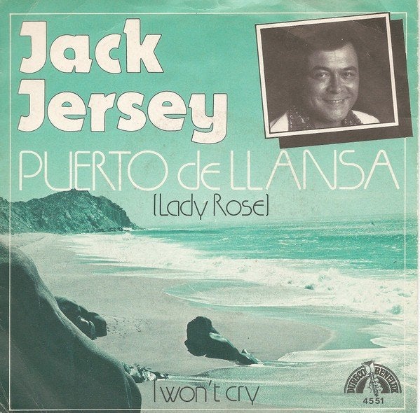 Jack Jersey – Puerto De Llansa (Lady Rose)  Single Nieuw., Cd's en Dvd's, Vinyl Singles, Ophalen of Verzenden, Nieuw in verpakking
